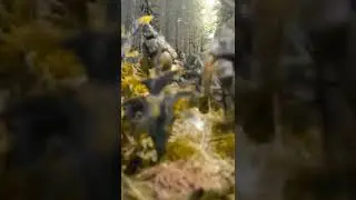 The jungle is a scary place! Welcome to the jungle diorama. #shorts
