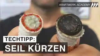 Seil kürzen - wie du dein geliebtes Seil etwas länger einsetzen kannst