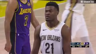 Yves Missi 13 pts 11 reb 2 ast vs Los Angeles Lakers | 2025-04-04