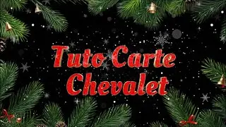 Tuto carte chevalet Bloc No&euml;l Action