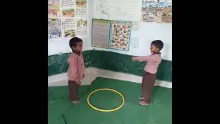 Hula hoop game 1 - A game in Each Ring  2 #viral  #video  #shorts