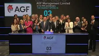 AGF Management Limited Opens the Market Thursday, August 17, 2023