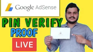 LIVE PROOF || Google Adsence Pin Verify Kaise Kare || How To Verify Google Adsence Pin