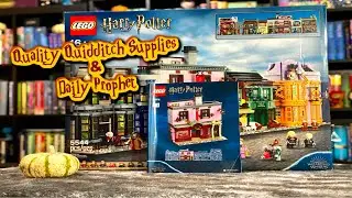 LEGO DIAGON ALLEY -- QUALITY QUIDDITCH SUPPLIES & DAILY PROPHET! + GIVEAWAY