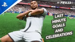 Fifa 23 - Last Minute Goals and Celebrations Compilation - PS5HD