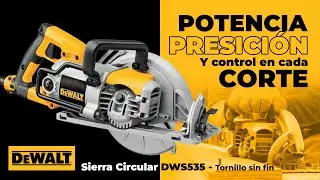 Sierra Circular DEWALT Tornillo sin Fin 🔥&ndash; &iexcl;Domina cada Corte! DWS535B