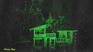 ⛈️🌃 City Night Rain with Thunder | Urban Storm Sounds for Deep Sleep