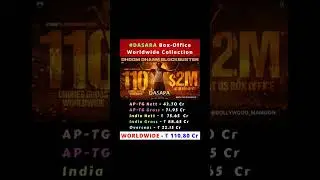 Dasara movie Box office collections worldwide Box office collections #dasara #dasaramovie #panindia