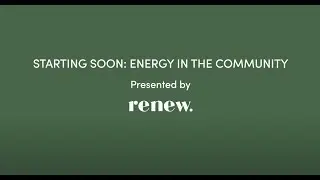 WAGA - Energy in the Community - 20 May 2023