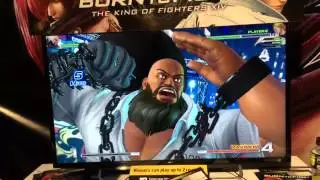 KOF XIV at PSX 2015 - Chang's Climax Desperation Move (720p)