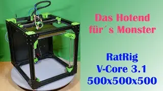 Bau eines 3D-Druckers mit riesigem Bauraum V-Core 3.1 Teil 9