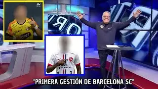 Vito Mu&ntilde;oz revela los nuevos fichajes de Barcelona SC y Liga de Quito
