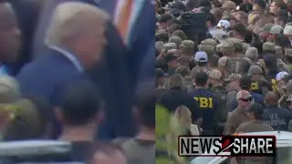 President Trump meets with feds, military, police during DC federal takeover