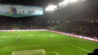 Amazing wave at a football match Kazakhstan - Germany (22.03.13)
