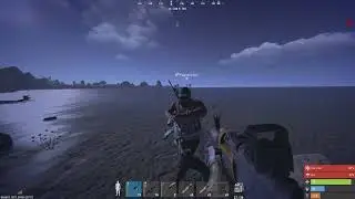 I thought he had god mode on Rust Console
