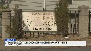 Olive Park Village tenants relocated after complex is condemned