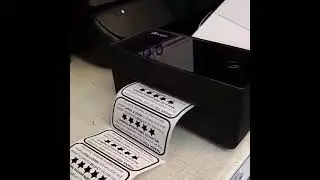 Logia 300 printing off Thank You Feedback Labels 🏷