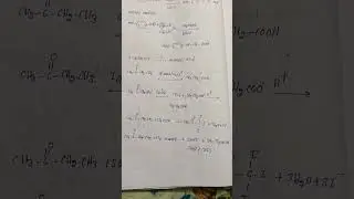 2 butanone to propanoic acid
