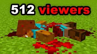 Every 100 Viewers, Minecraft Gets More Scary