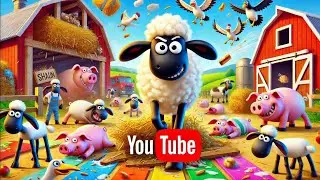 Shaun the Sheep&rsquo;s Feeding Fiasco & Film Set Mayhem | A Farmyard Adventure