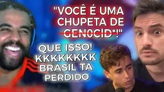 VINICIN REAGE: FELIPE NETO REFUTANDO E ZUANDO NIKOLAS FERREIRA | Cortes do Lil Vinicinho