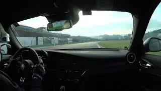 Giulia Quadrifoglio Vallelunga 14 dicembre 2025 1'51