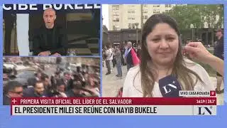 Bukele con Milei: primera visita oficial del líder de El Salvador