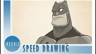 Batman  (Stylized) Speed Drawing