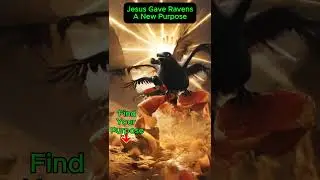 The Day God Sent Ravens to Feed Elijah Daily 🙏✨🦅