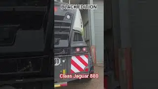 Claas Jaguar 880 Black Edition💪💪💪#claas #farming #harvest #hardworkworks