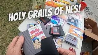 Две самые редкие игры для Nintendo NES, найденные на дворовой распродаже.