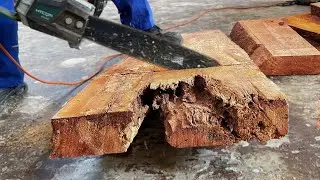 Beautiful Craft Work From This Oddly Rotten Wood || Perfect Recycling Of Wood Saving