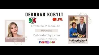 Chef Amy Riolo and Simon Poole, MD, Authors, &ldquo;Olive Oil for Dummies,&rdquo;