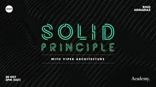 Aleph Academy &ndash;&nbsp;SOLID Principle with VIPER Architecture