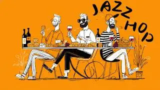Late Night Jazzhop 🍷 Smooth Urban Chill BGM for Deep Work & Focus