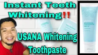 USANA Whitening Toothpaste Review | Effective nga ba? | Flouride Free
