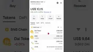 VERITAS VAULT (live demo) EVEN ONZEKER - DAI polygon naar DAI bnb in MetaMask - TOP TEAM ROB BUSER