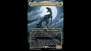 Indoraptor – Asset Not Contained! | EDH Deck Tech #MTG #EDH #DinosaurTribal