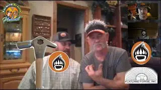 Jim Poor & John McNerney-Yukon Forge Taking Over Flatland Forge Driving Hammer-Special Announcement