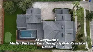 St Augustine Multi-Surface Turf Design & Golf Practice Green