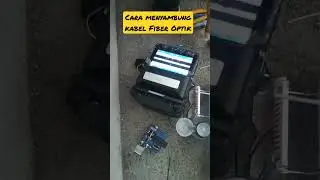 Alat Untuk Menyambung Kabel FO #fiberoptics #rtrwnet #shorts