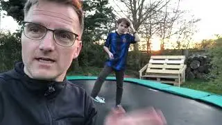 Ny Nedgravet Havetrampolin Til SpringNørden - Berg Grand Champion