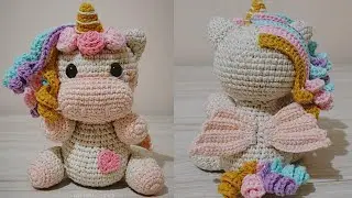 Unicornio tejido a crochet (parte 2/3) | Teji2Sindi ♡