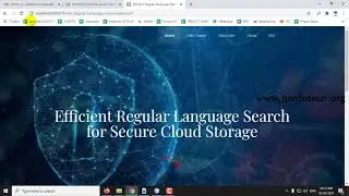 Efficient Regular Language Search for Secure Cloud Storage | Java IEEE Final Year Project