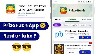 Prize rush app real or fake | Prize rush app | Prize rush app withdrawal