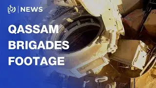 WATCH: Qassam Brigades footage shows ambush on “Israeli”