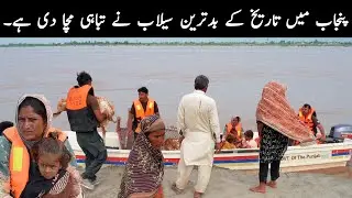 Pakistan Flood 2025 Millions of people Displaced in punjab