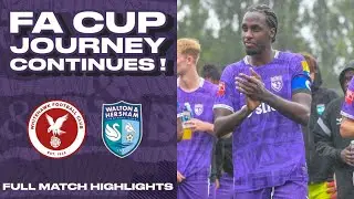 FA CUP JOURNEY CONTINUES! Whitehawk vs Walton & Hersham FC - Full Match Highlights
