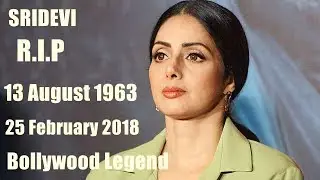 Vateran Actress Sridevi Died With Heart Attack At Aged 55 In Dubai