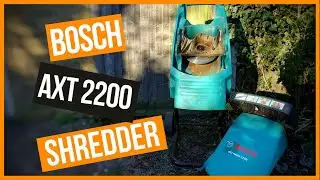 How To Sharpen The blades On A Bosch AXT Rapid 2200W Electric Shredder